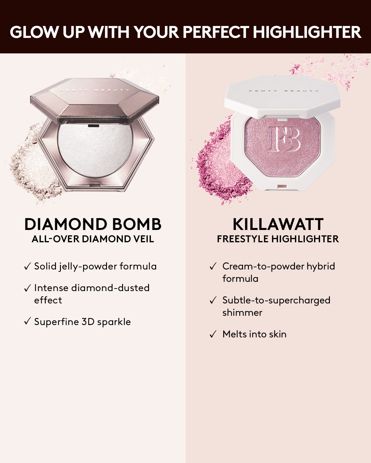 Diamond Bomb All-Over Diamond Veil — Lavender Luv'r
