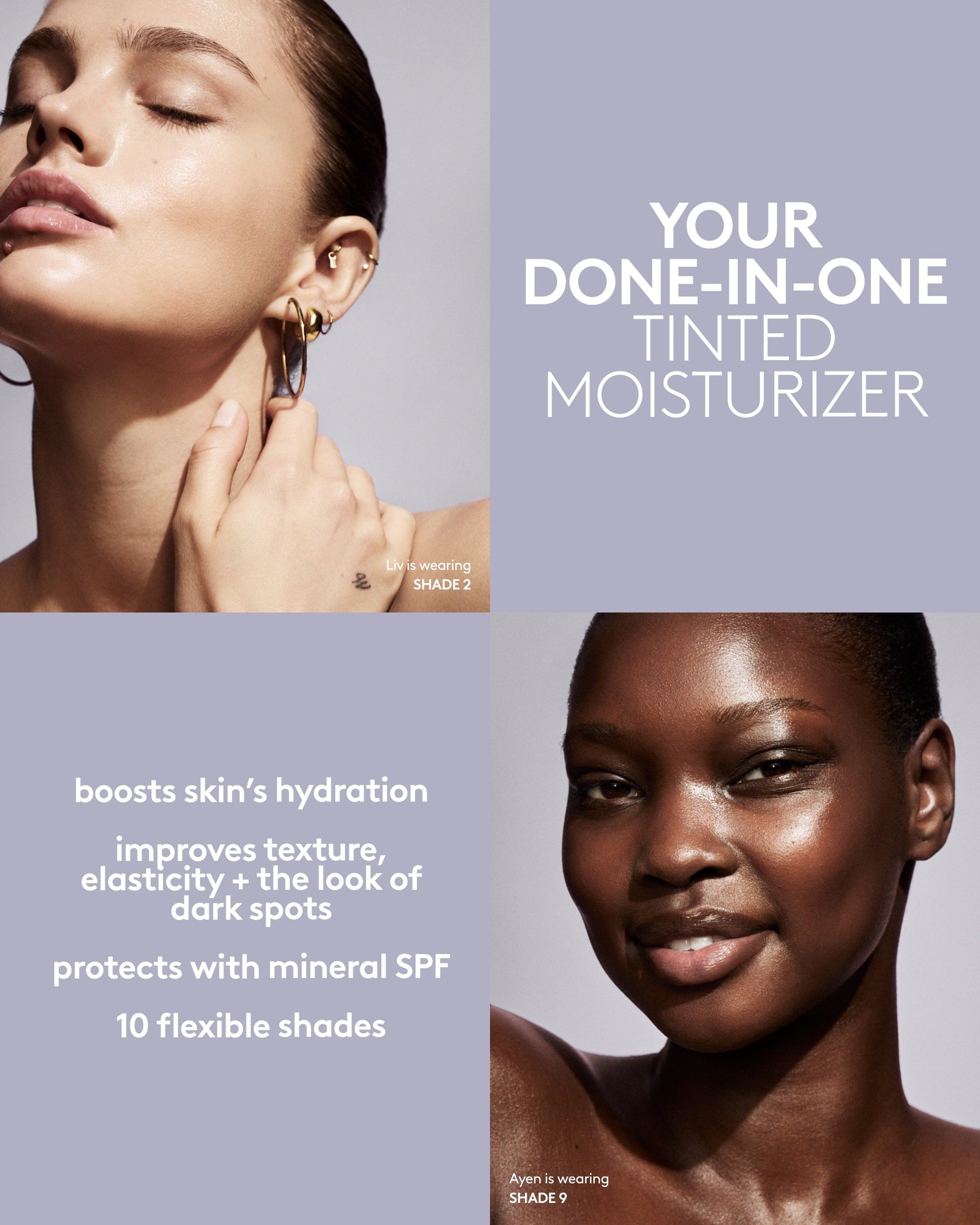 Hydra Vizor Huez Tinted Moisturizer Broad Spectrum Mineral SPF 30 Sunscreen Refill — 2